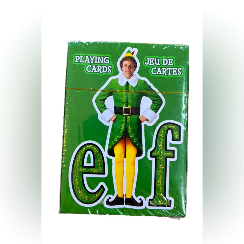 Buddy The Elf Christmas Movie Will Farrell Playing Card Deck Brand New Sealed